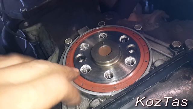 Правильная замена сальника коленвала смотреть онлайн