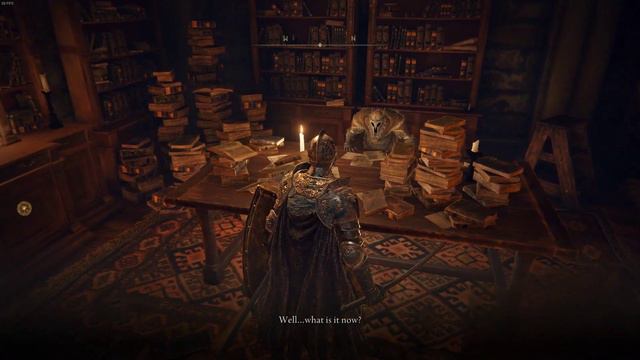 Elden Ring - Talking to Gideon after finishing his tasks смотреть онлайн