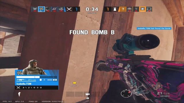 16 Kill Ranked Game | Rainbow Six Siege Crystal Guard смотреть онлайн
