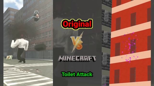 skibidi toilet Original vs Minecraft (#7) @DaFuqBoom смотреть онлайн