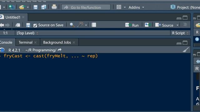 reshape package cast function example| reshape package tutorial | Restructuring datasets смотреть онлайн