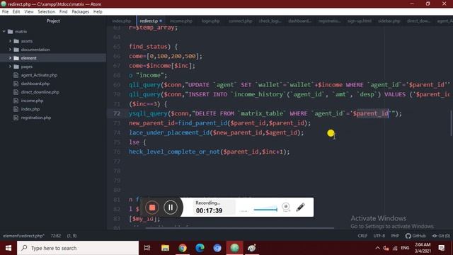 MLM Matrix Plan Website in PHP || Re-Entry in matrix table after complete Levels || MLM MATRIX :: 8 смотреть онлайн