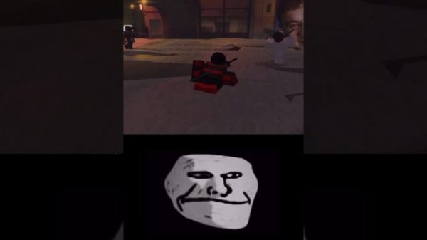 Troll Face Meme (Roblox) She Saved Me ???