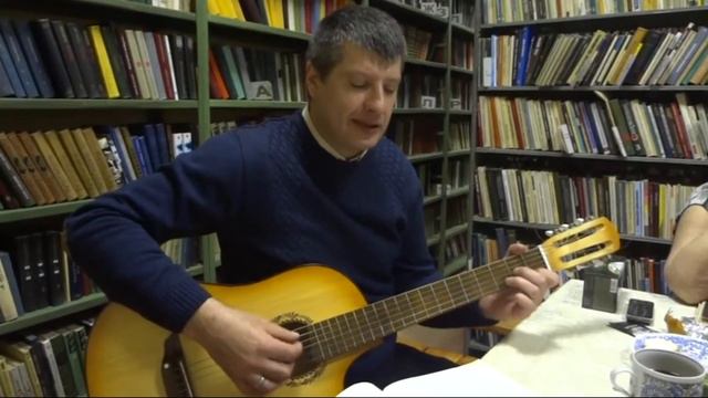 048 Маленький солдатик Алексей Семёнов saman концерт в Белоомутской библиотеке 16 02 2019 смотреть онлайн