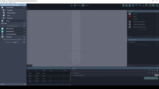 How To Make A Game with GDevelop - Gameplay (E06) смотреть онлайн