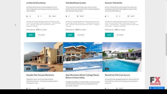 Villagio - Property Rental WordPress Theme Rich Syd смотреть онлайн