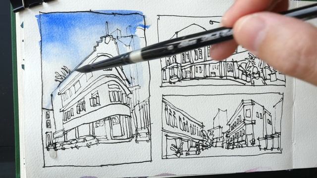 Collage of Small Sketches смотреть онлайн