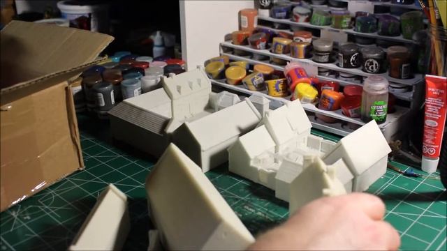 Tiger Terrain: Napoleonic Wars Battle of Waterloo battlefield buildings смотреть онлайн