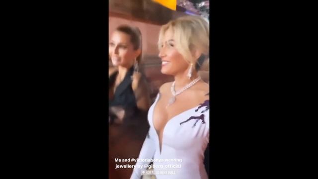 Виктория Боня на премии BAFTA 2020. Лондон