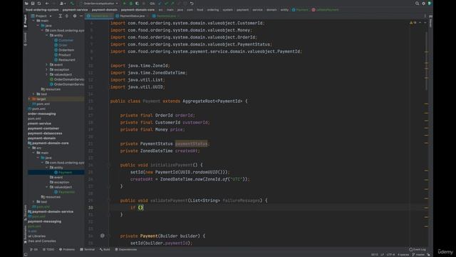43 Domain core module Adding Aggregate Root Entity and Value objects смотреть онлайн