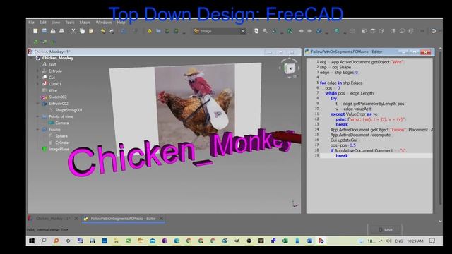 Chicken Monkey CAD Intro смотреть онлайн