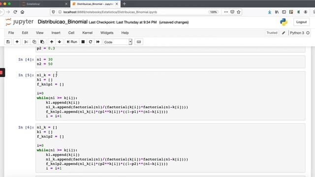 Gerando uma distribuição Binomial no Python смотреть онлайн