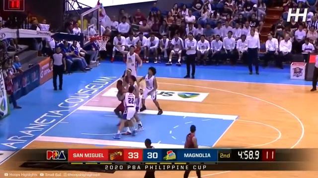 Arwind Santos 18 Points/15 Rebounds vs. Magnolia | Highlights (3/8/2020) смотреть онлайн