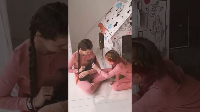 Игровой домик-раскраска для детей "Домик-Фломик" смотреть онлайн