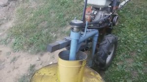 Самодельная роторная косилка. Модернизация или небольшой ремонт.