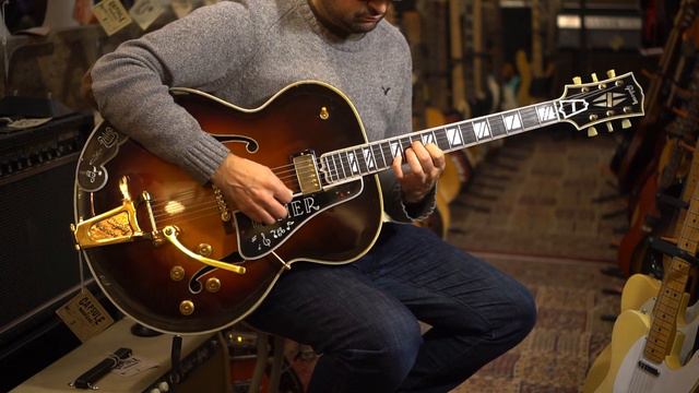 1948 Gibson Super 400 w/ PAF thru a 1970 Fender Princeton Reverb смотреть онлайн