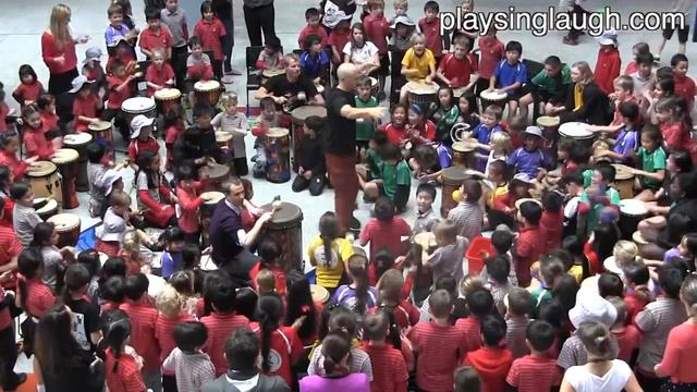 The Interactive School Drum Circle part 2 смотреть онлайн