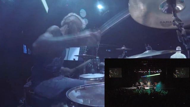 Павел Пламенев "Космодром" Drum Cam смотреть онлайн