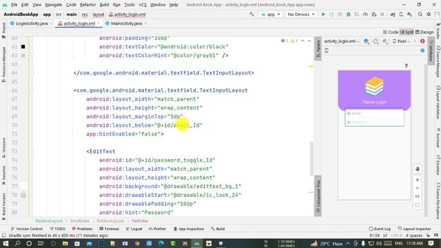 How to Create a book app Using Android Studio | firebase | Java , Part 02 смотреть онлайн