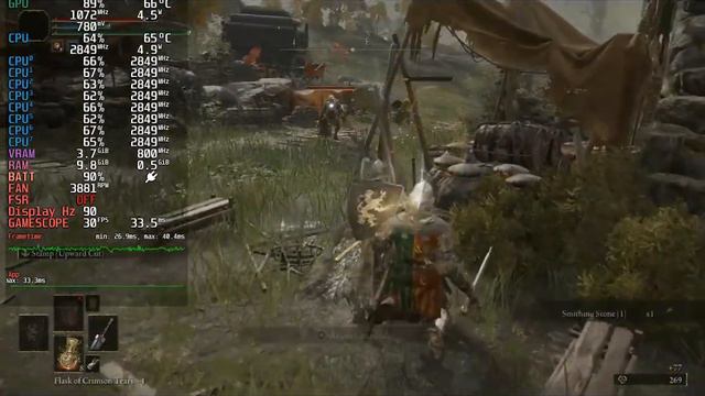 Elden Ring - Steam Deck OLED Best settings for 30fps смотреть онлайн