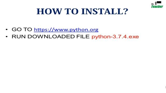 CHAPTER 2: How to install PYTHON? смотреть онлайн