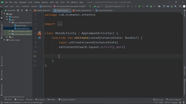 Intro a Android + Kotlin 023 - Intents (1: lanzar una segunda "Activity") смотреть онлайн