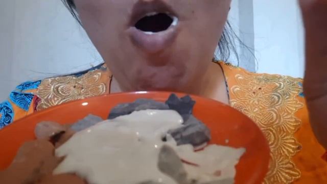 Dry and wet clays with paste crunches by @vlogasmr.5964 смотреть онлайн
