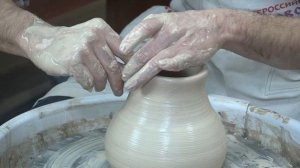 Мастер-класс по изготовлению посуды из глины в технике молочения