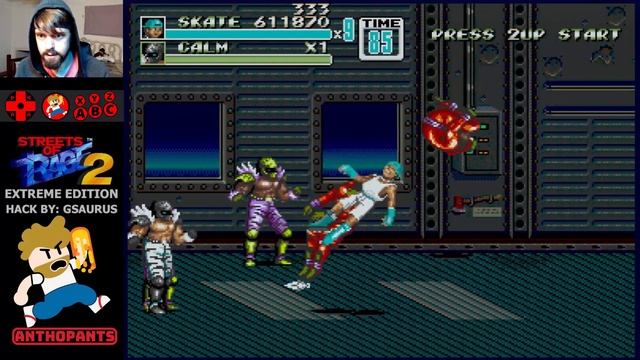 Streets of Rage 2: Extreme Edition Skate смотреть онлайн