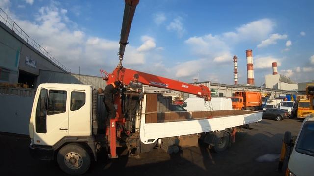 Стрела HOTOMI LS2656. Замена редуктора лебедки и грузового троса смотреть онлайн