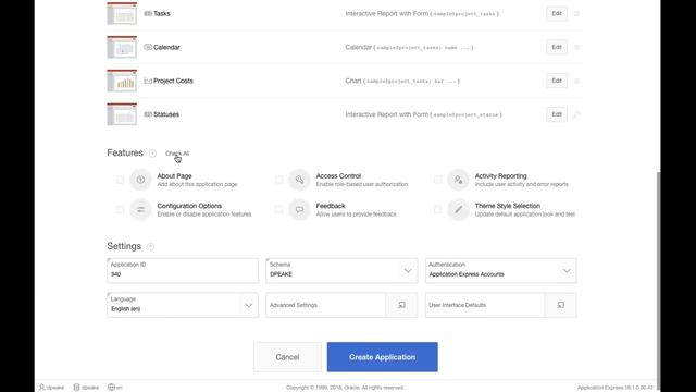 Creating an application on existing tables смотреть онлайн