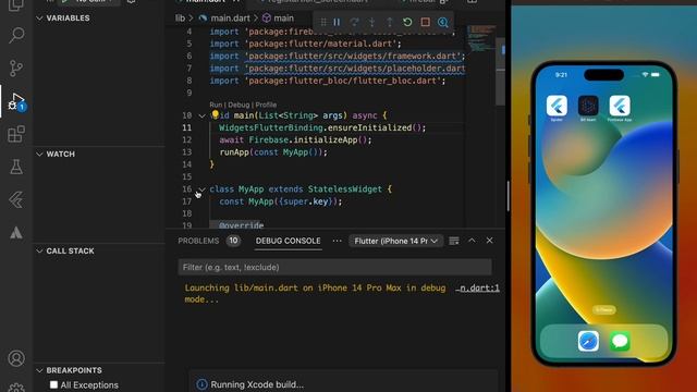 Flutter. Firebase auth смотреть онлайн