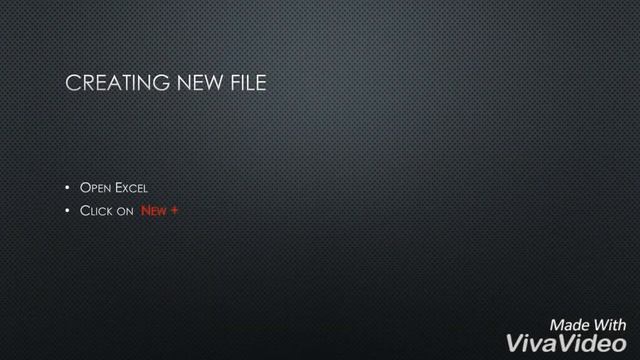 How to create & save file in MS Excel? смотреть онлайн
