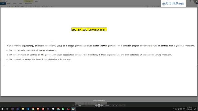 SpringCore-06. IOC Container Intro| #cloudraga | #spring_by_CloudRaga смотреть онлайн