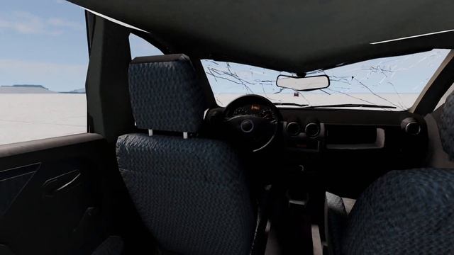 DAEWOO MATIZ vs CARS! ROOF CRASH TEST! - BeamNg Drive смотреть онлайн