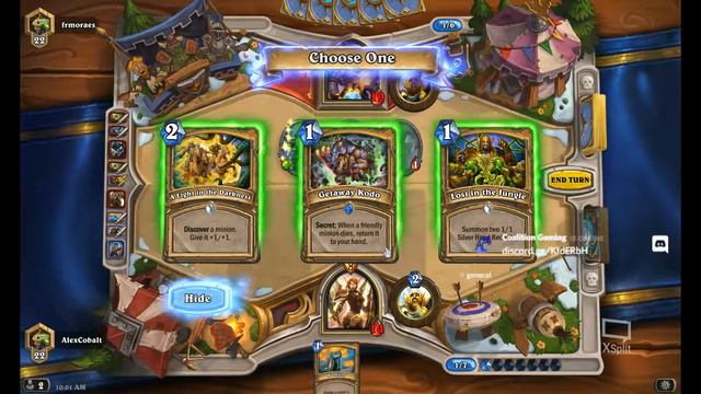Hearthstone: [07] A paladin's Journey into Un'goro: Meeting a fellow Paladin смотреть онлайн