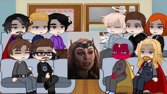 Avengers☆ react to Wanda (Scarlet Witch) 1/? ♡ смотреть онлайн