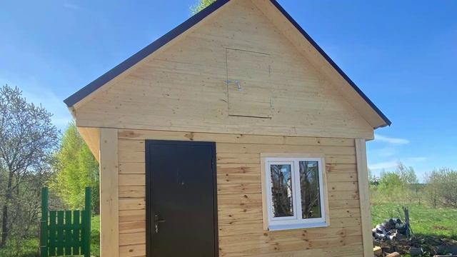 Баня из бруса 4х3 метра