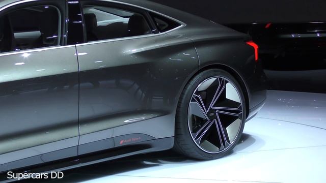 Fully Electric Audi e-tron GT concept coupé (4K) - Supercars DD смотреть онлайн