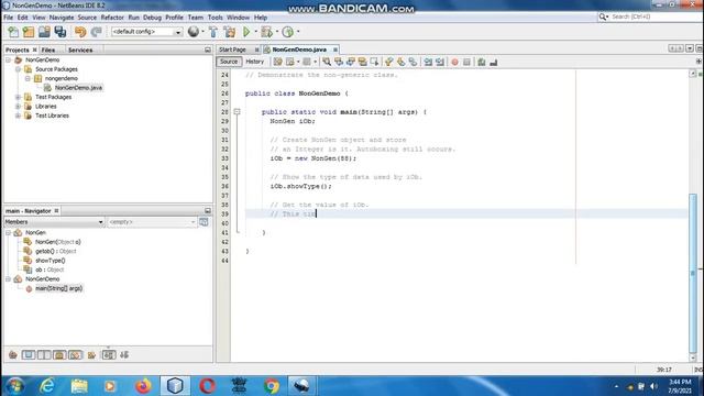 Java the complete Reference Ninth Edition (Chapter 14) Example (2) Non Gen Example смотреть онлайн