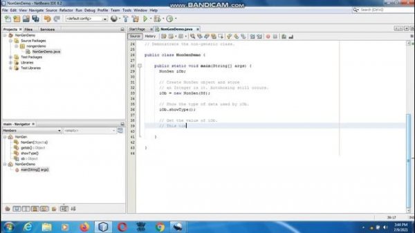 Java the complete Reference Ninth Edition (Chapter 14) Example (2) Non Gen Example