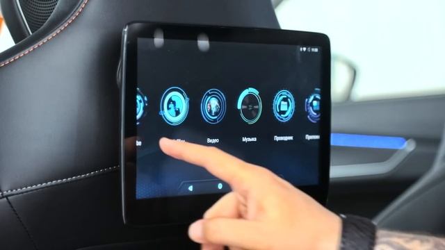 Changan UNI-K установка "звездного неба", съёмных мониторов, массажа сидений, замена акустики смотреть онлайн
