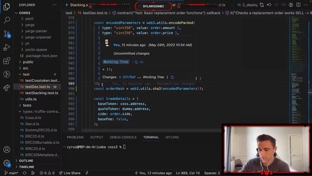 LIVE CODING DEFI App #8 DEX contract testing II смотреть онлайн