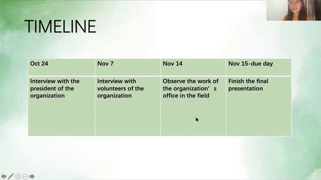 proposal presentation （Zhang Yue, Cayla） смотреть онлайн