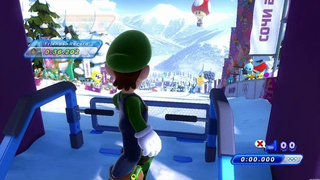 Mario & Sonic at the Sochi 2014 Olympic Winter Games - Legends Showdown (Hard Mode) смотреть онлайн