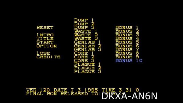 The Ooze - game genie codes