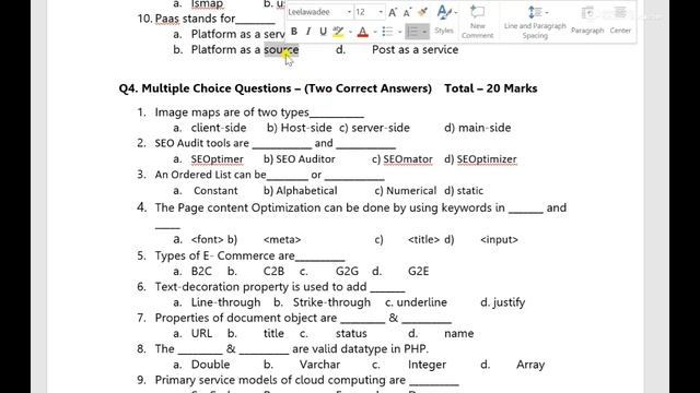Sample Model Paper IT Subject 2022 class 12 hsc maharashtra board смотреть онлайн