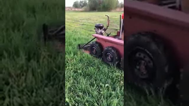 ТС-350 роторная косилка в работе смотреть онлайн