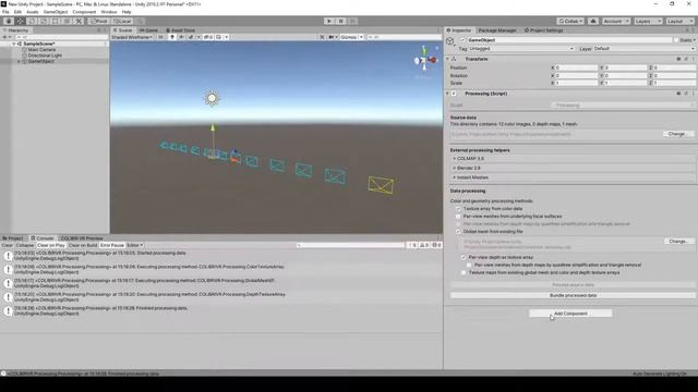 Light Fields & 3D Reconstruction in Unity - 2/2 - COLIBRI VR Tutorial смотреть онлайн