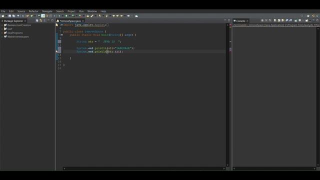 Remove Whitespace From String in Java @CodeWithHarry @SmartProgramming @edurekaIN @Telusko смотреть онлайн